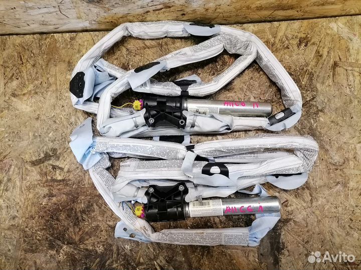 Шторка безопасности боковая Audi A6 C6 Allroad