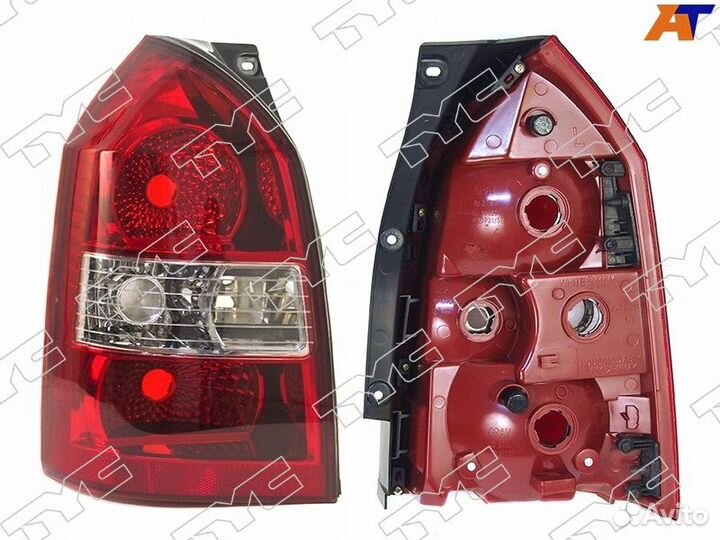 Фонарь задний левый hyundai tucson 2005-2009