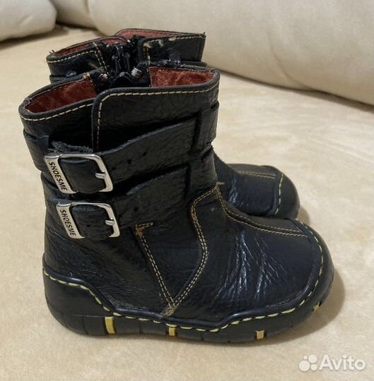 Сапожки доя девочки 20р Нат.кожа