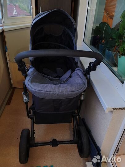 Коляска 2 в 1 индиго лотус(indigo lotus)