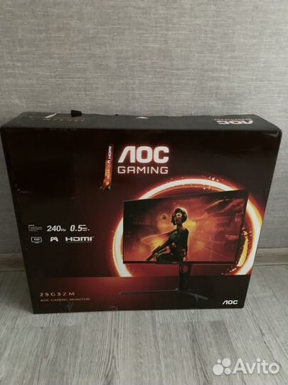 Монитор AOC 25G3ZM/BK 240 герц