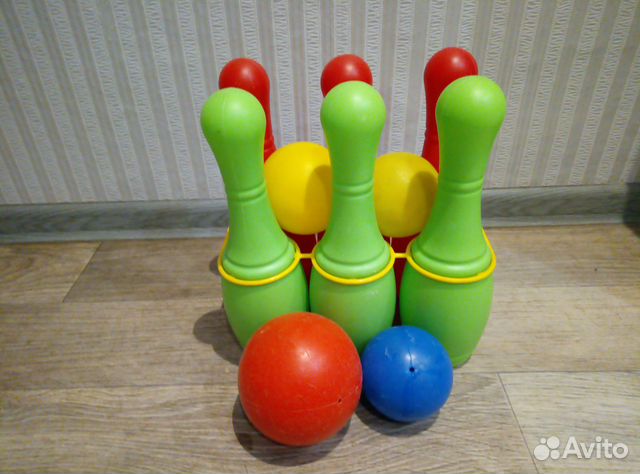 Кегли детские