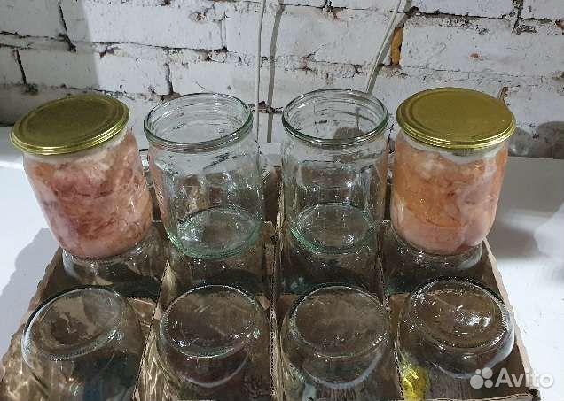 Банки для консервации 0.5 л + крышки