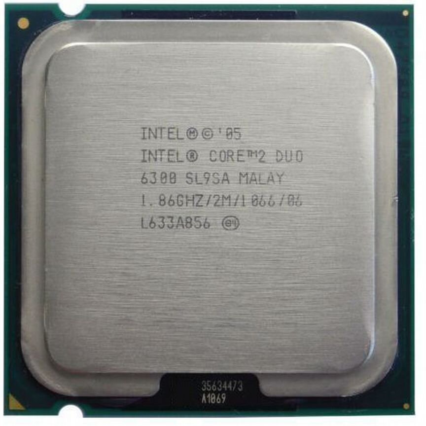 [SL9SA] Процессор Intel Core 2 Duo E6300 Sl9sa