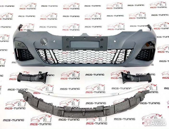 Передний бампер M-Tech (М пакет) BMW 3 серия G20