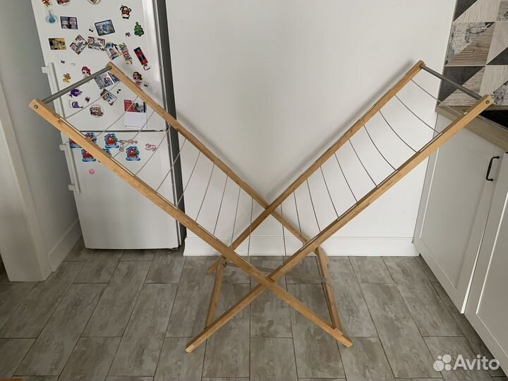 Сушилка для белья напольная IKEA массив сосны