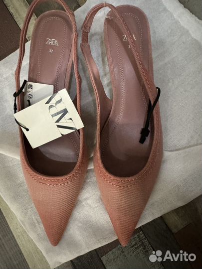 Туфли Zara, 37, новые, оригинал