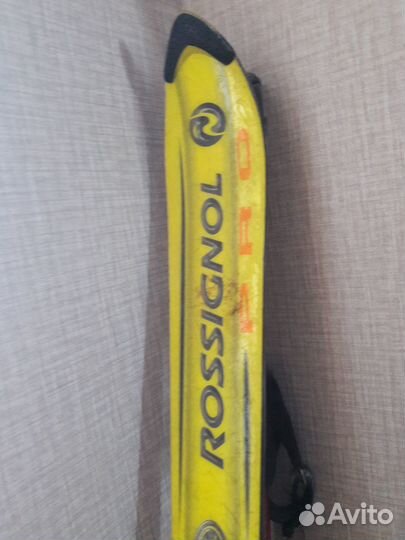 Лыжи горные rossignol 173см ботинки