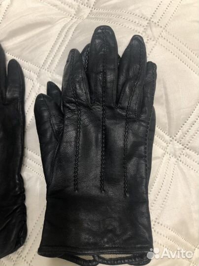 Перчатки женские кожаные 6.5