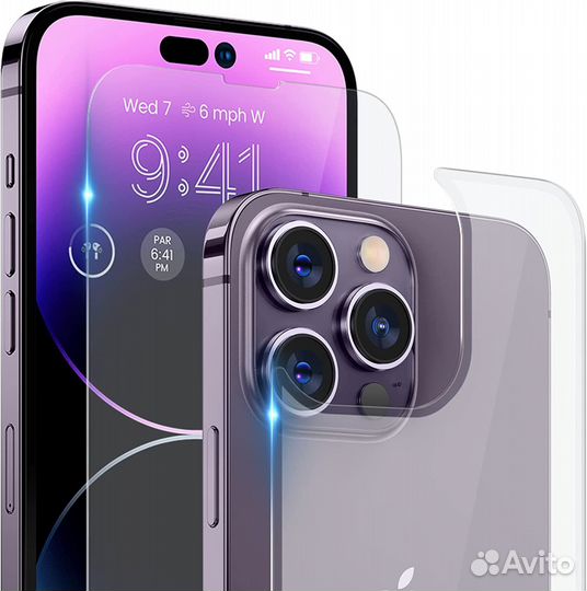 Гидрогелевая пленка iPhone 14 Pro 14 + 14 Pro Max