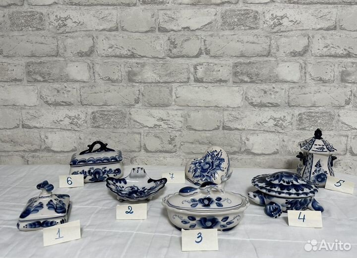 Гжель разное