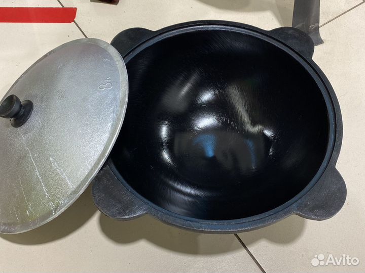 Казан чугунный 8 литров