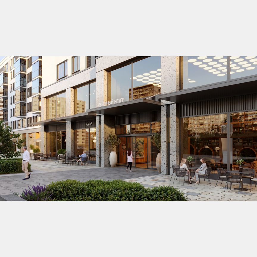 1-к. квартира, 69,8 м², 6/16 эт.