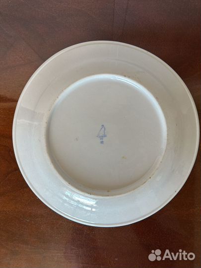 Тарелка вмф Дулева