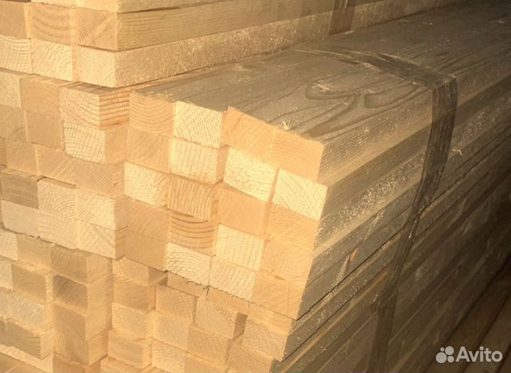 Брусок сухой строганный 40х40х3000 мм