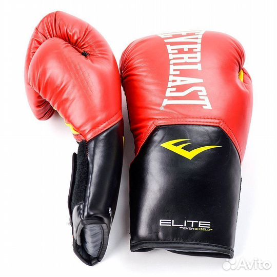 Перчатки everlast Elite ProStyle 12oz красный