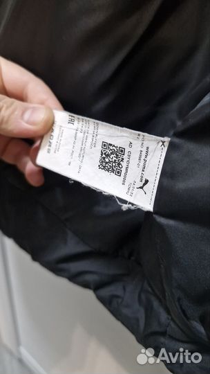 Пуховик мужской puma xs