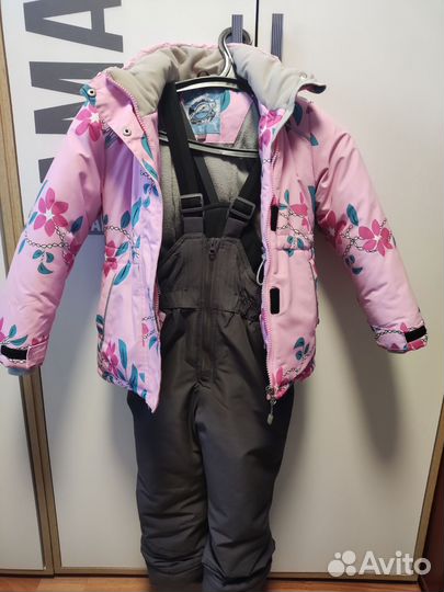 Зимний комплект для девочки 104 см