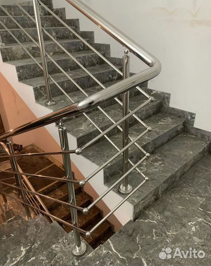 Перила для лестницы из нержавеющей стали