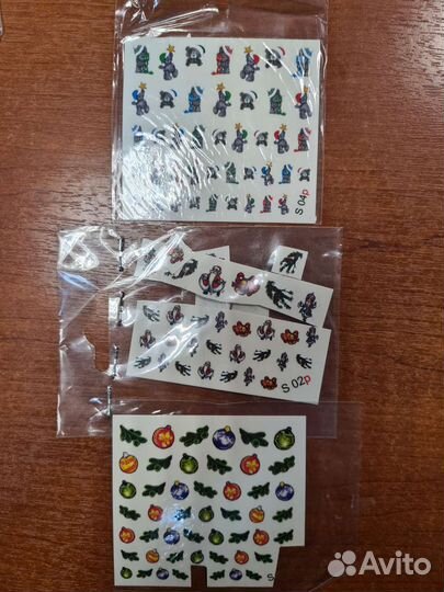 Наклейки на ногти