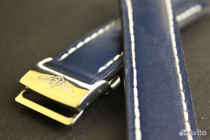 Ремешок для часов Breitling 22-20мм под клипсу