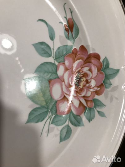 Блюдо большое фаянс зик