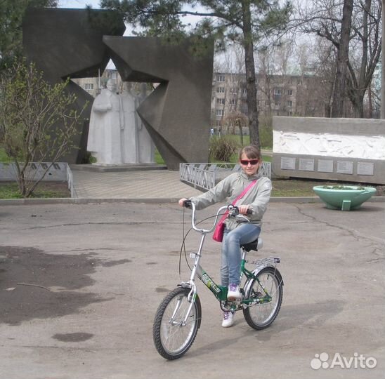 Велосипед подростковый складной