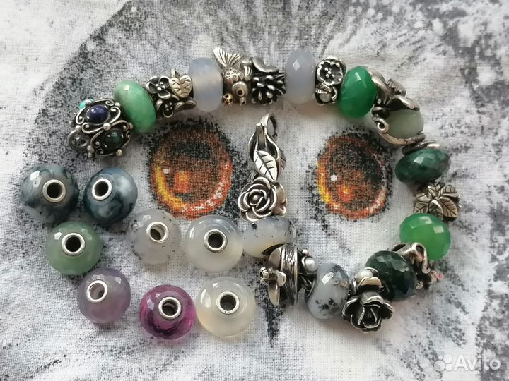 Шармы для браслета trollbeads