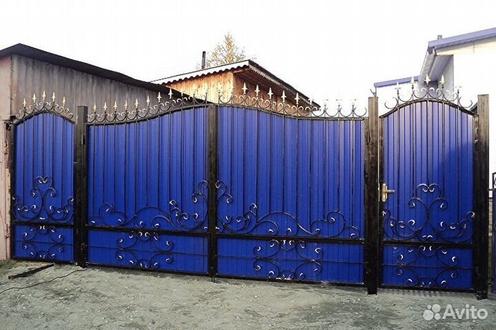 Кованые ворота