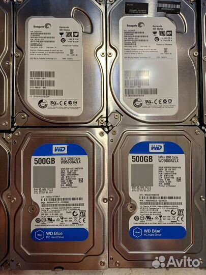 Жесткие диски HDD 3.5 1TB 15 штук