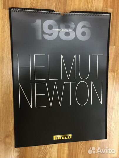 Календарь Pirelli1986/ Кожа чехол/50th Anniversary