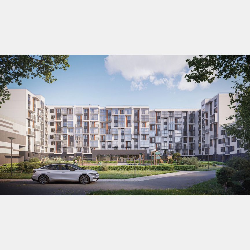 1-к. квартира, 36,1 м², 4/8 эт.