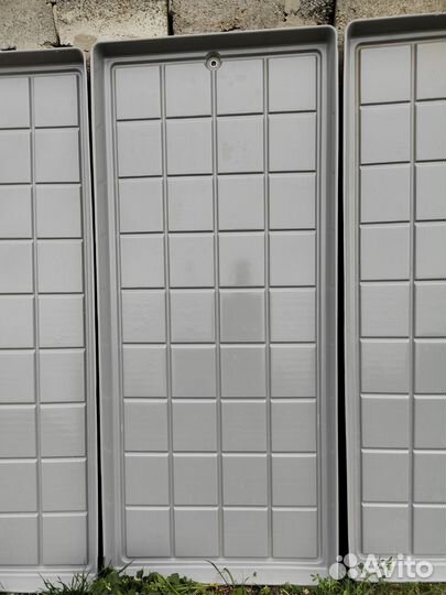 Поддоны для гидропоники 190х80х6 - 3шт