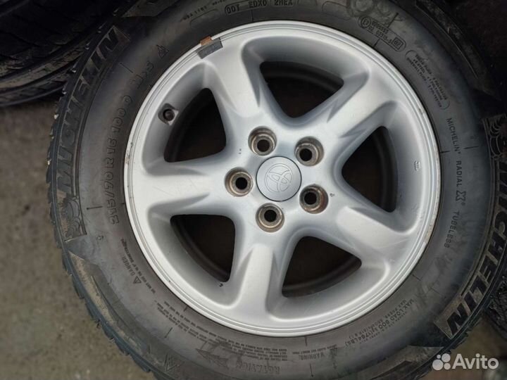 Диски бу 16 Toyota R16 J6.5 5x114.3 4шт без шин