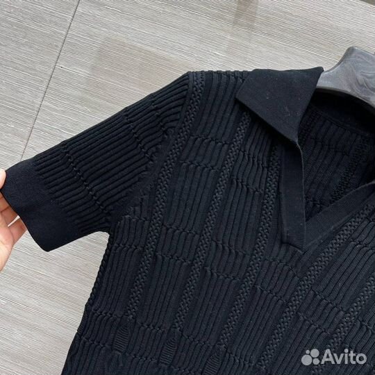 Трикотажное поло Hermes