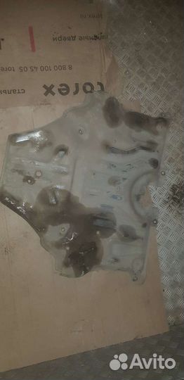 Защита картера двигателя mercedes c 180