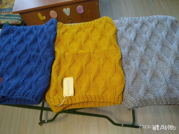 Шарфы, снуды, палантины, платки