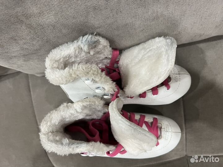 Коньки на девочку размер 29/30