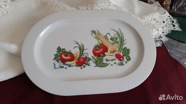 Блюда и тарелки времен СССР