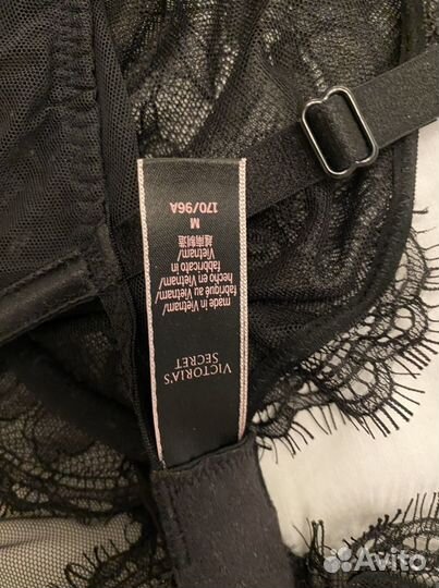 Victoria’s secret чёрный боди и корсет