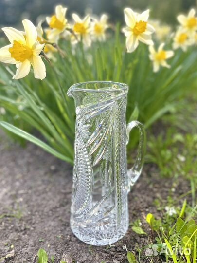 Хрустальная ваза графин кувшин