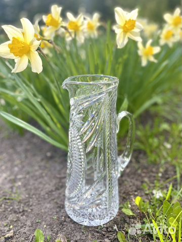 Хрустальная ваза графин кувшин