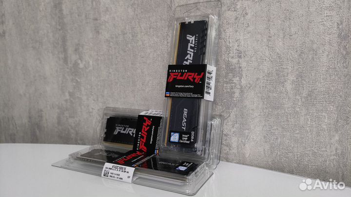 Озу Kingston Fury Beast DDR4 16GB 3200Mhz (новая)