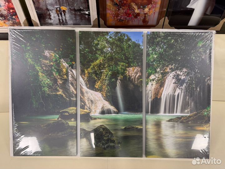 Модульная картина из трех частей