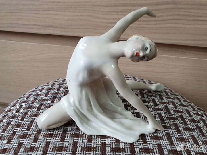 Фарфоровая статуэтка балерина гики(лзфи),Германия