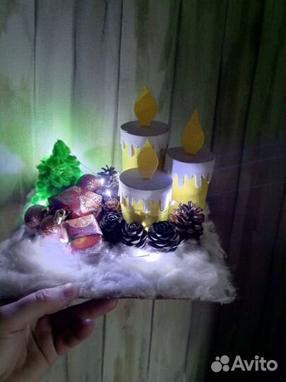 Поделка новогодняя