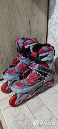 Роликовые коньки детские раздвижные