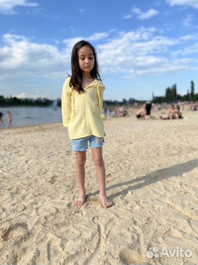 Туника муслиновая пляжная детская