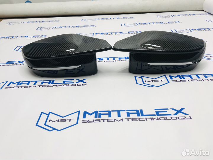 Крышки зеркал BMW G80 82 сухой карбон