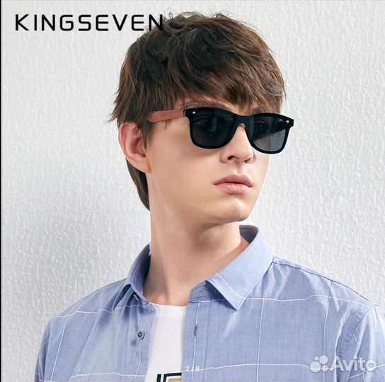 Солнцезащитные очки Kingseven Bubinga Wood (NEW)